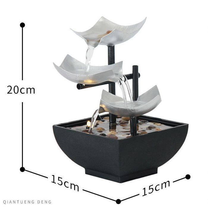New Fountain for Home Decoration Flowing Water Ornaments Desktop Fountain Crafts For Home Decor