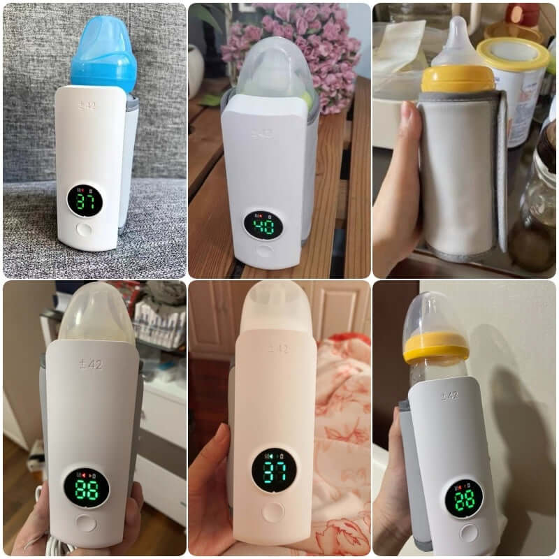Stylish Portable Milk Warmer for Baby Bottles