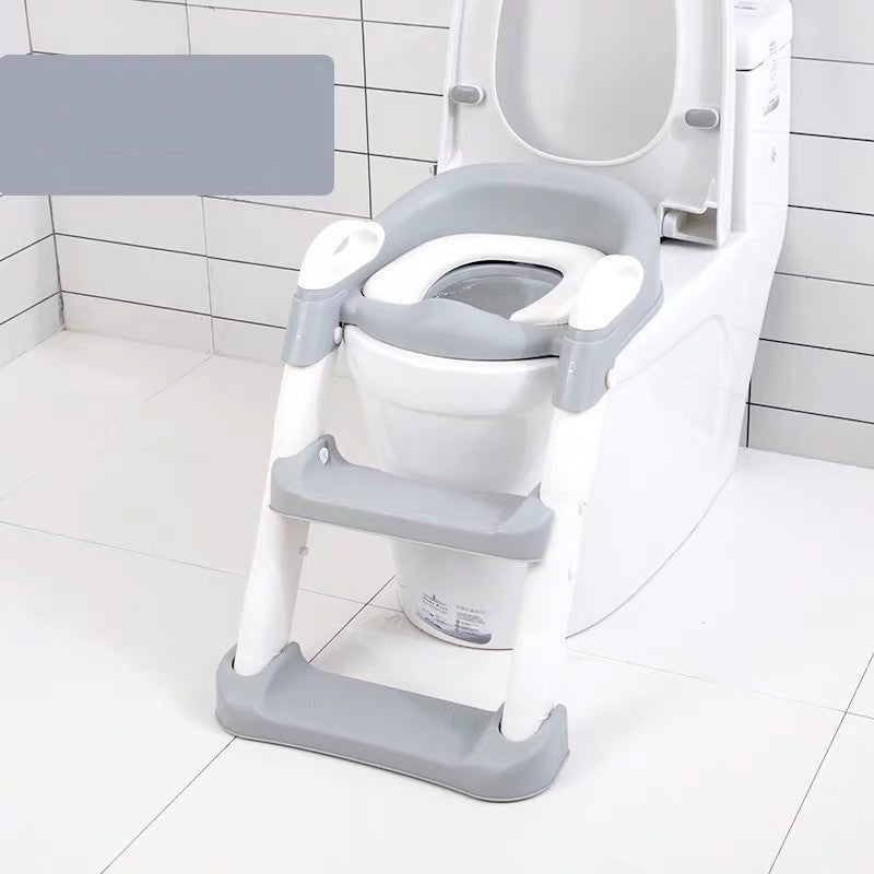 Toddler Potty Training Seat with Ladder and Anti-Slip Pads for Boys and Girls