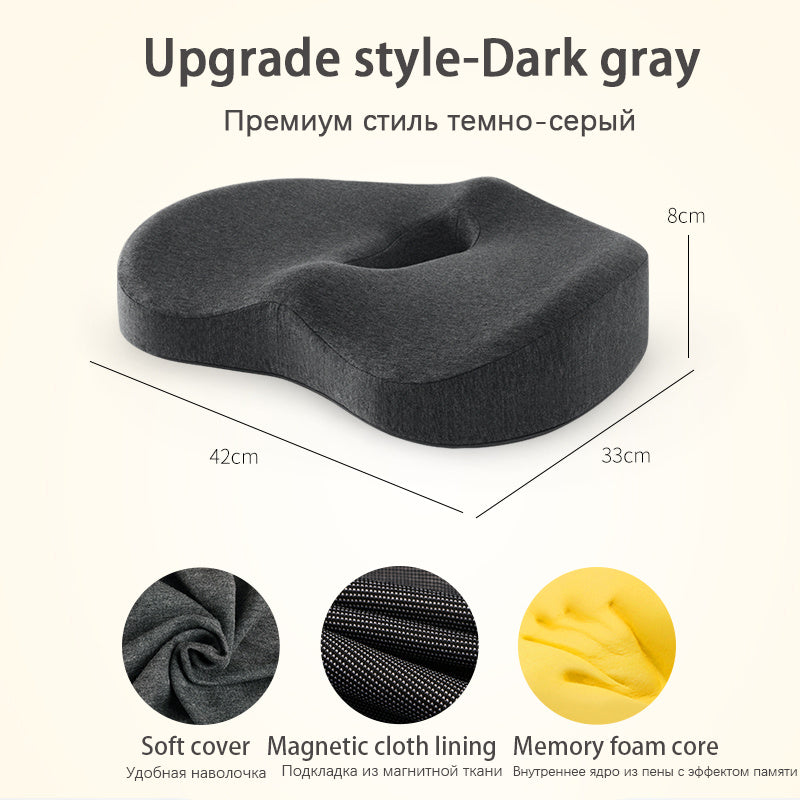 Lumbar Support Cushion for Car - Ergonomic Back Support for Comfort