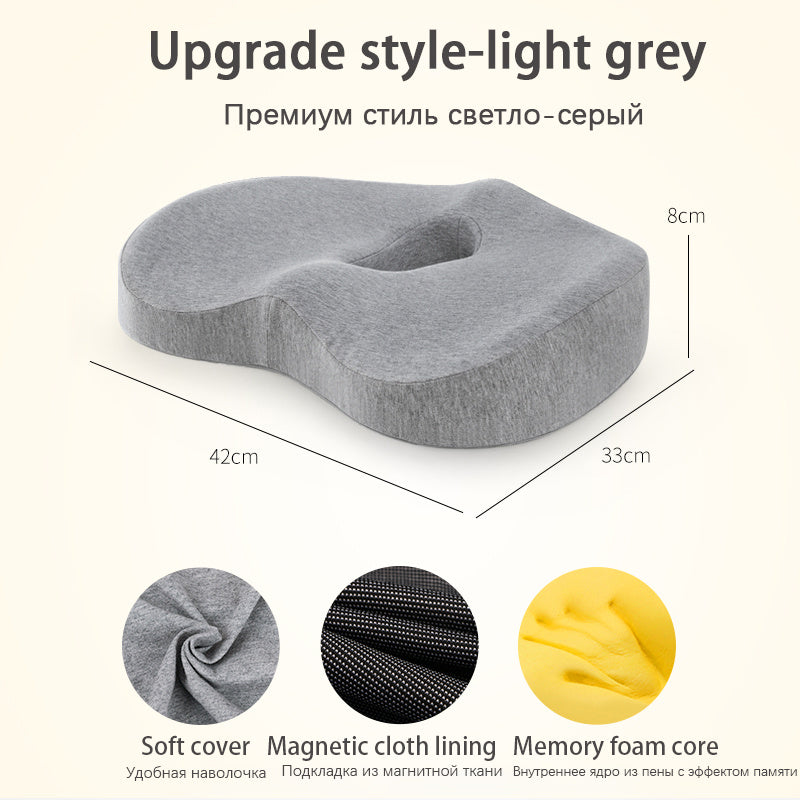 Lumbar Support Cushion for Car - Ergonomic Back Support for Comfort
