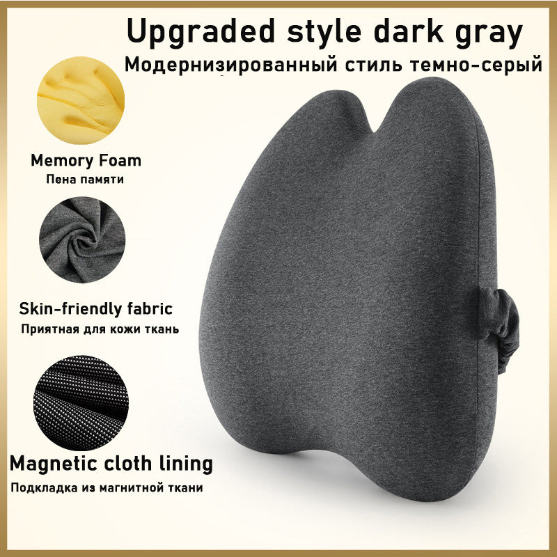 Lumbar Support Cushion for Car - Ergonomic Back Support for Comfort