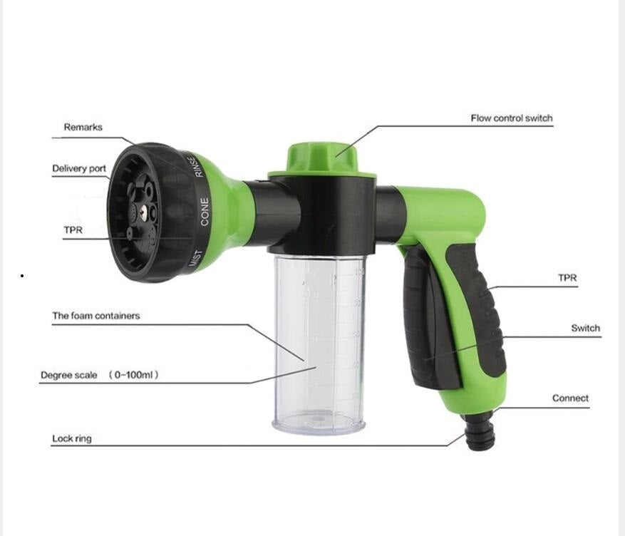 Multi Purpose Foam Spray Gun: Pets