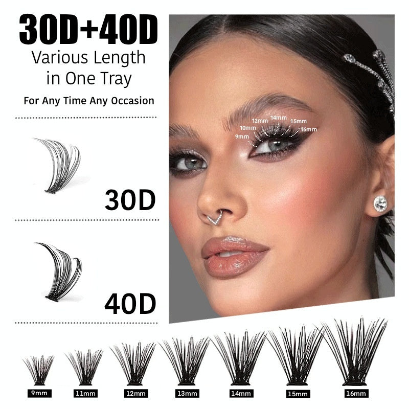 DIY Eyelash Extension Kit - Premium False Eyelashes for Professional Use