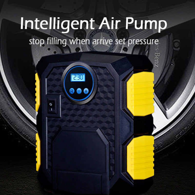 12V Car Tire Inflator with Digital Display