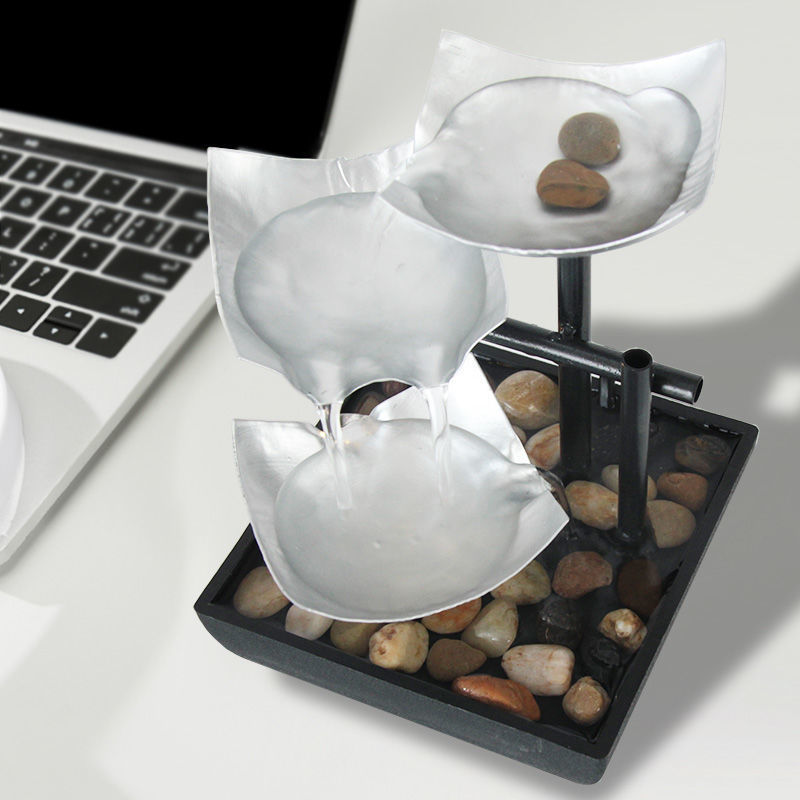 New Fountain for Home Decoration Flowing Water Ornaments Desktop Fountain Crafts For Home Decor