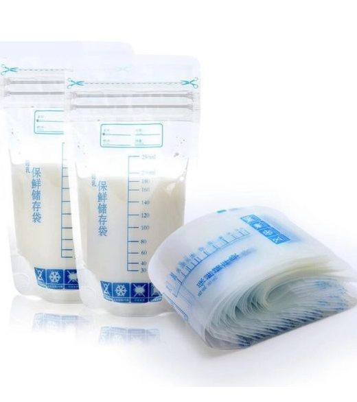 30 Pack 250ml Milk Storage Bags for Freezing