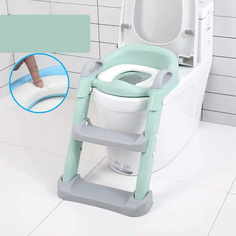 Toddler Potty Training Seat with Ladder and Anti-Slip Pads for Boys and Girls