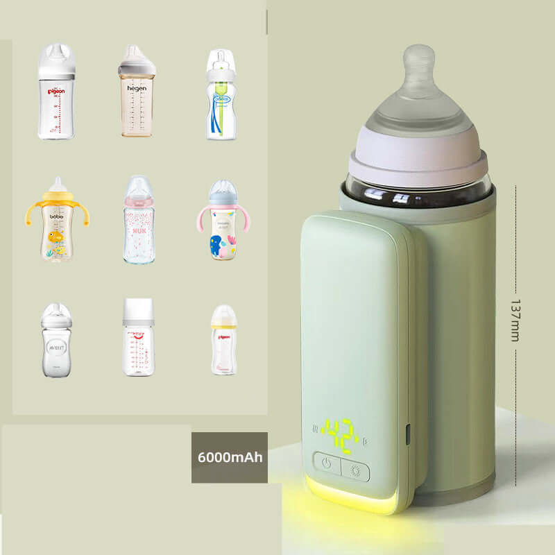 Stylish Portable Milk Warmer for Baby Bottles