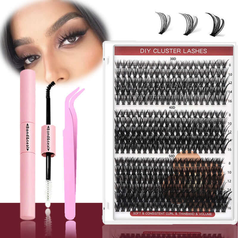 DIY Eyelash Extension Kit - Premium False Eyelashes for Professional Use