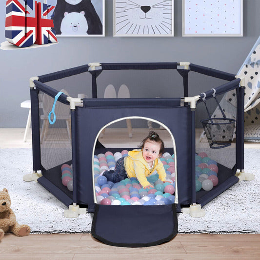 Spacious Baby Playpen and Activity Center for Safe Play