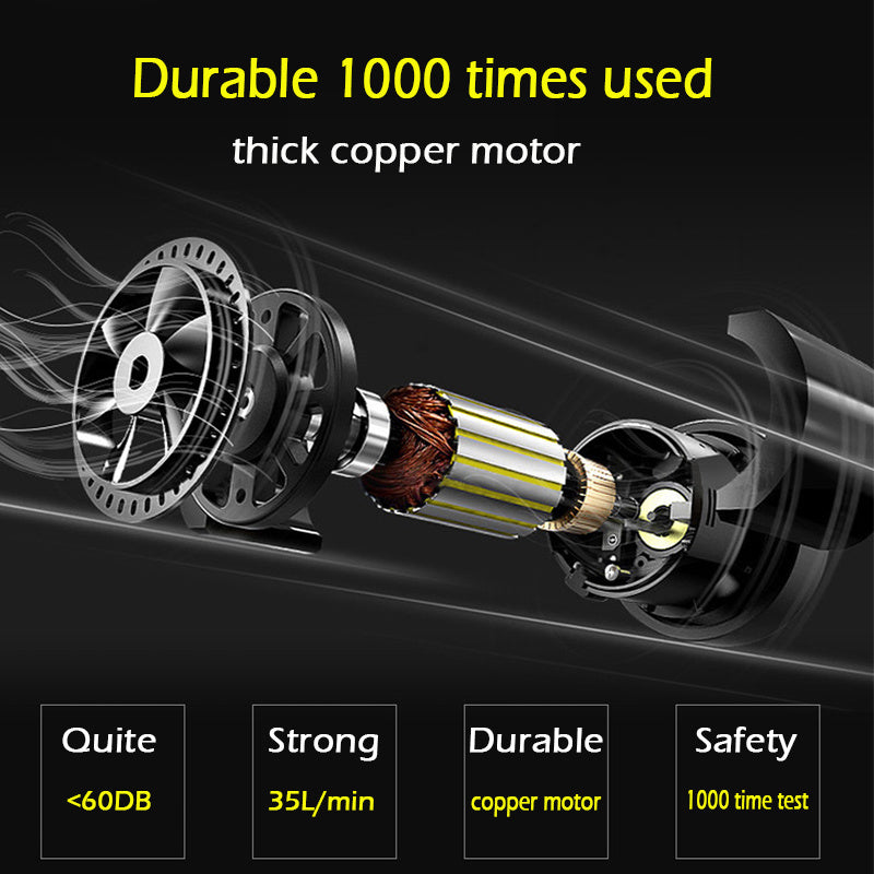 12V Car Tire Inflator with Digital Display