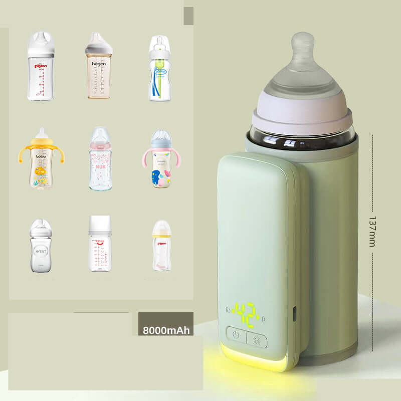 Stylish Portable Milk Warmer for Baby Bottles