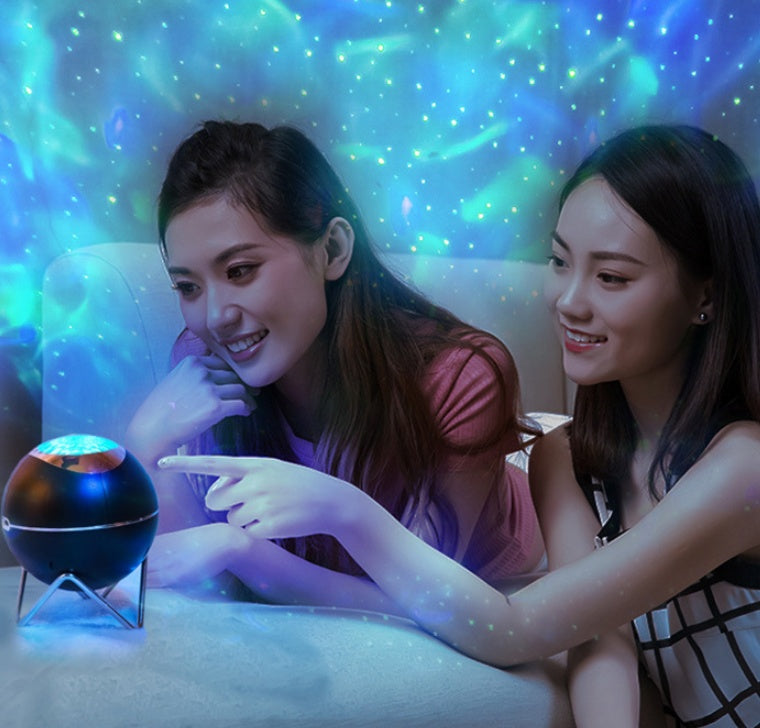 Romantic Ocean Aurora Planet Projection Home Warm Atmosphere Night Light
