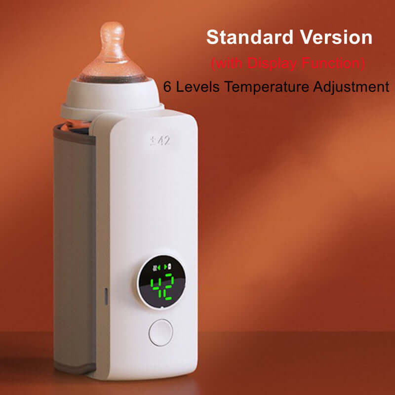 Stylish Portable Milk Warmer for Baby Bottles