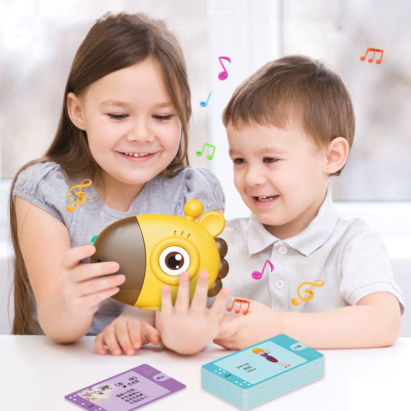 Giraffe Card Reader for English Learning - Interactive Educational Tool