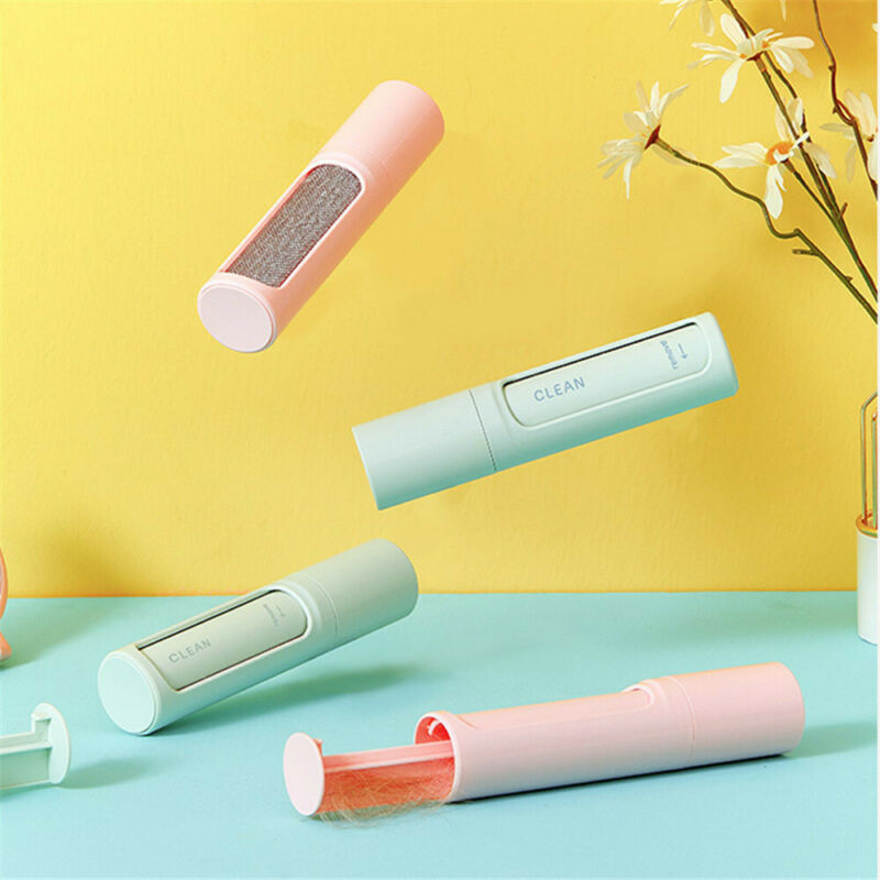 Pets Lint Sticking Roller Reusable Washable Manual Lint Sticking Rollers Sticky Picker Sets Cleaner